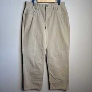 Perry Ellis Cottons Men's Chino Casual Dress Pant Tan/Beige 34x32 Khaki Office